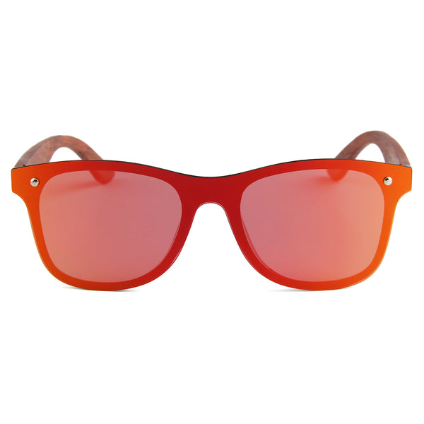 Berkton - 02 - Red Polarized Lens with Cork Case