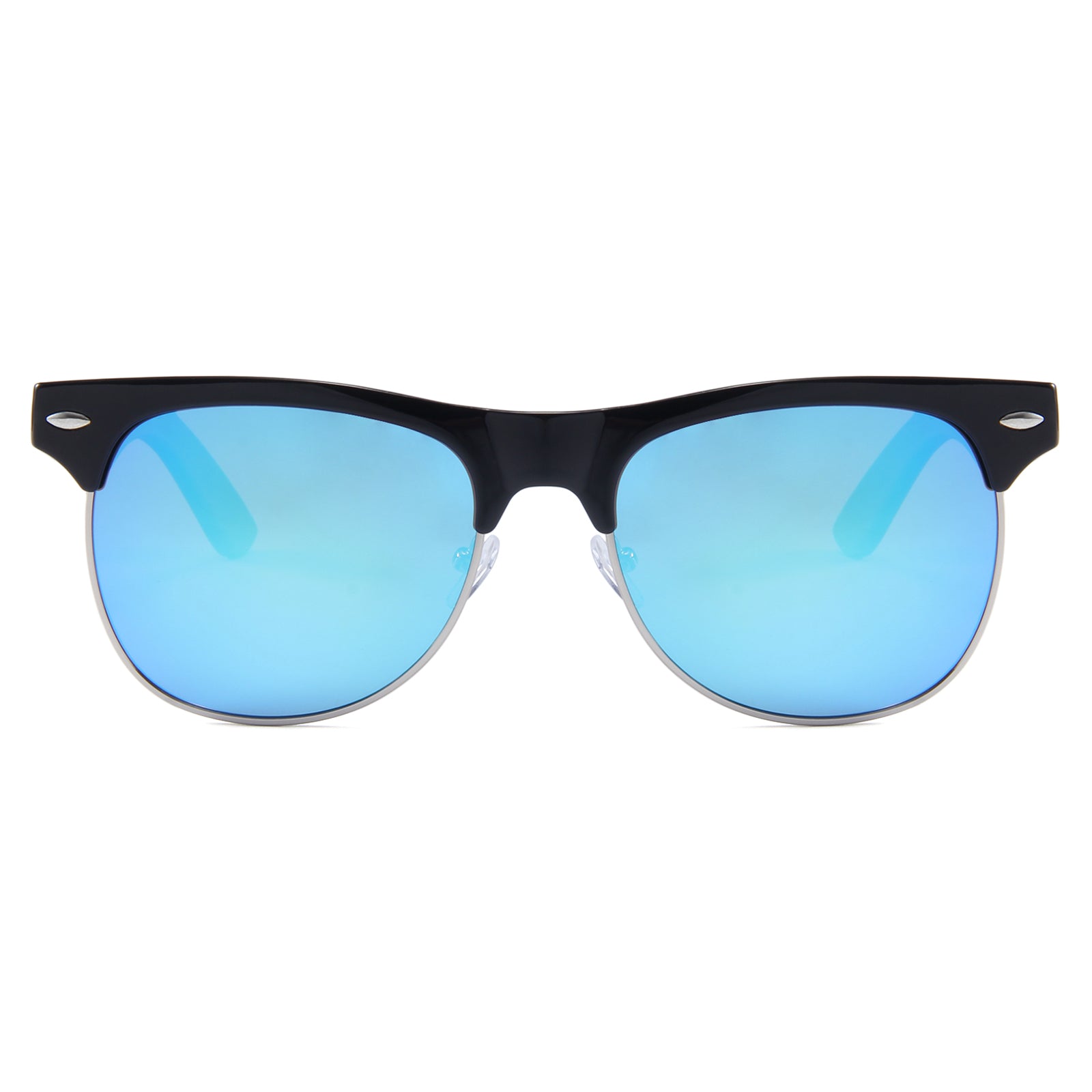 Newham - 03 - Blue Mirror Polarized Lens with Cork Case