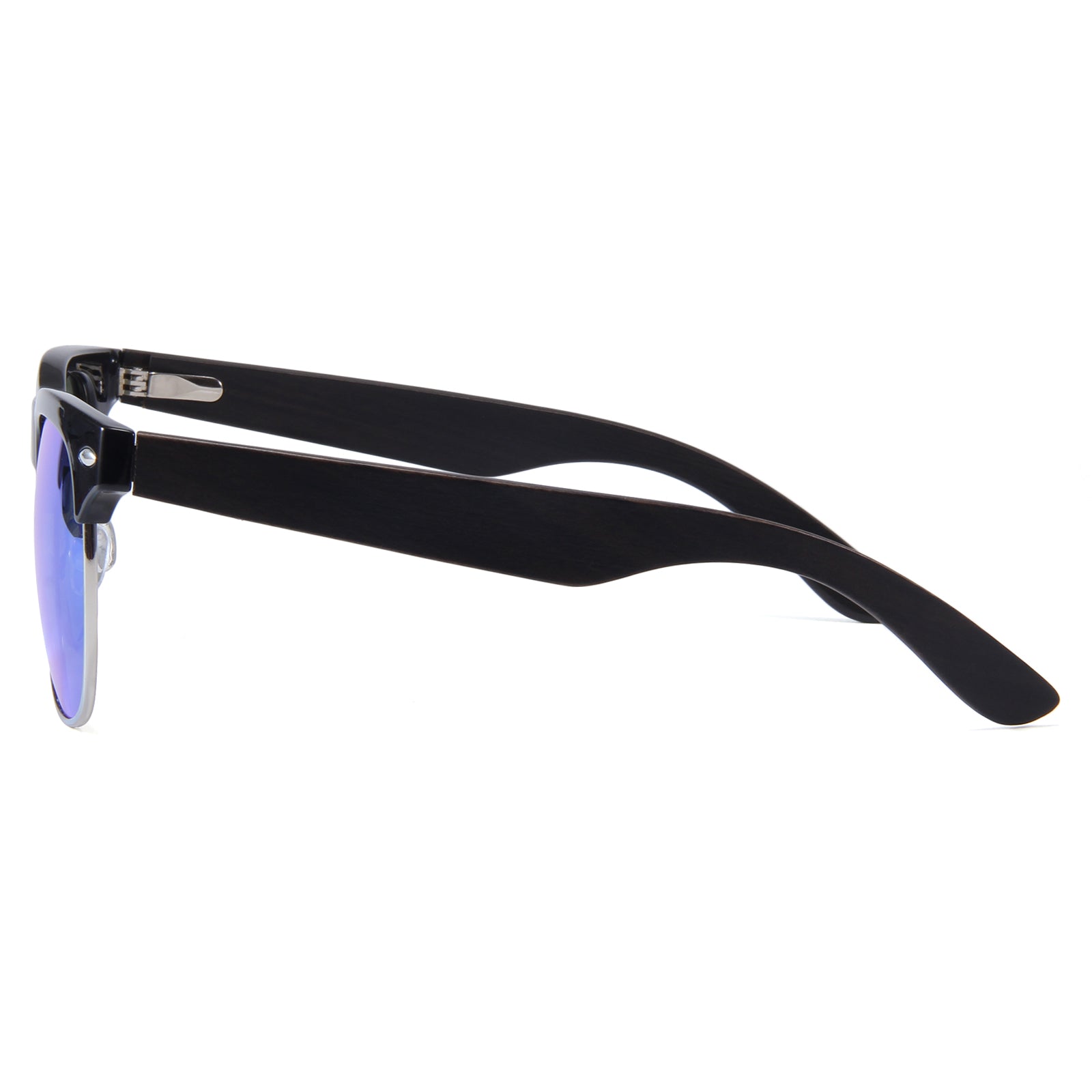 Newham - 03 - Blue Mirror Polarized Lens with Black Case