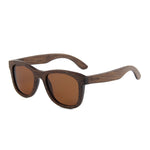 Blaker Full Bamboo Sunglasses Brown Polarized Lens